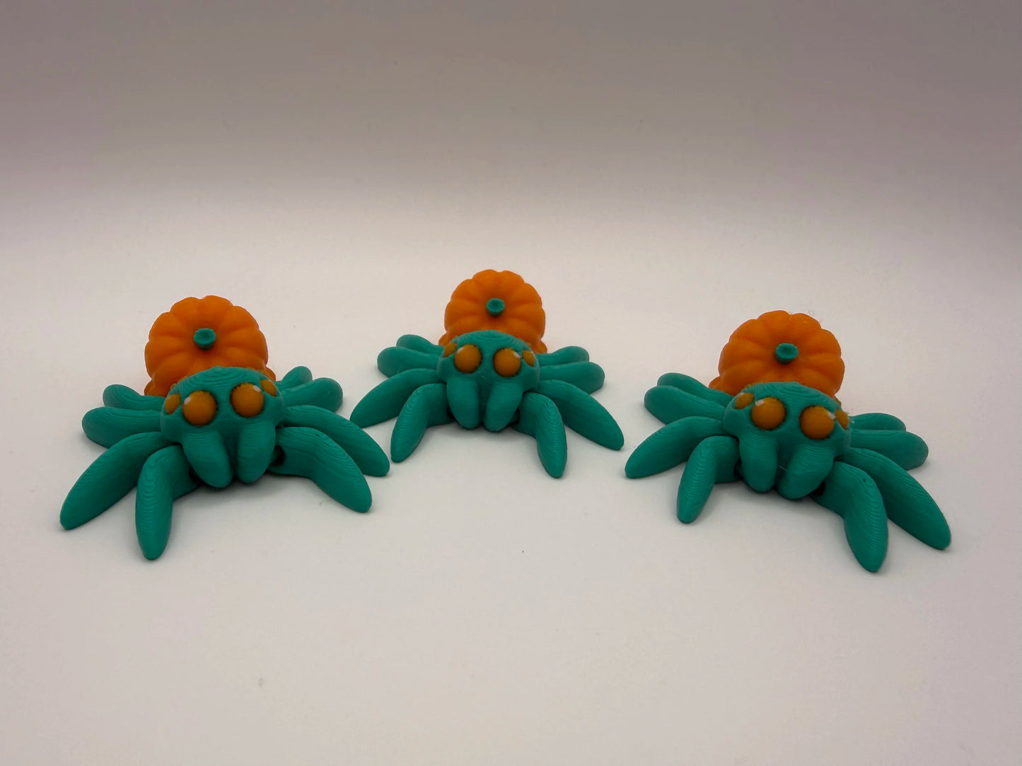 Pumkin Spider 3D Printed "Wiggle" - Welsh Prints Exclusive
