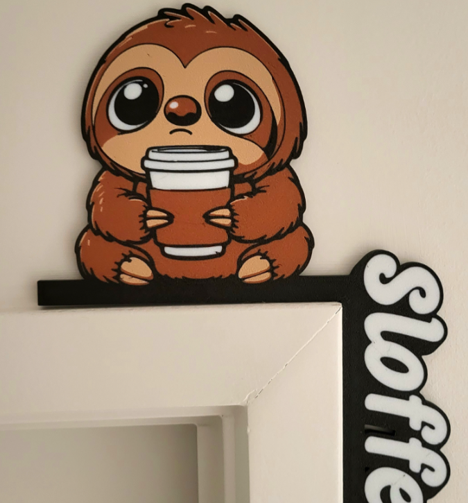 Sloffee Door Topper