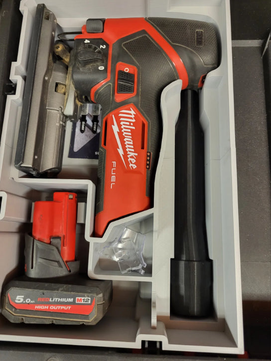 Milwaukee 3 Drawer Packout 1/2 Insert For M12 Jigsaw