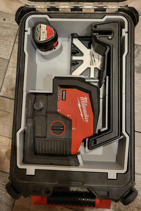 Milwaukee Packout 1/2 Organiser M12 Laser Level Insert