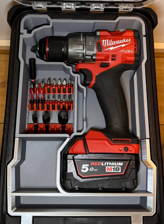 Milwaukee Packout 1/2 Organiser M18 Hammer Drill Insert