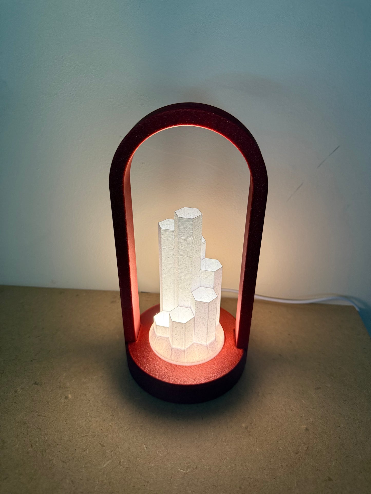 Hex Archway USB LED Lamp