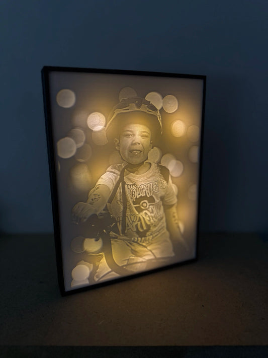 Personalised Lithophane 6"x8"