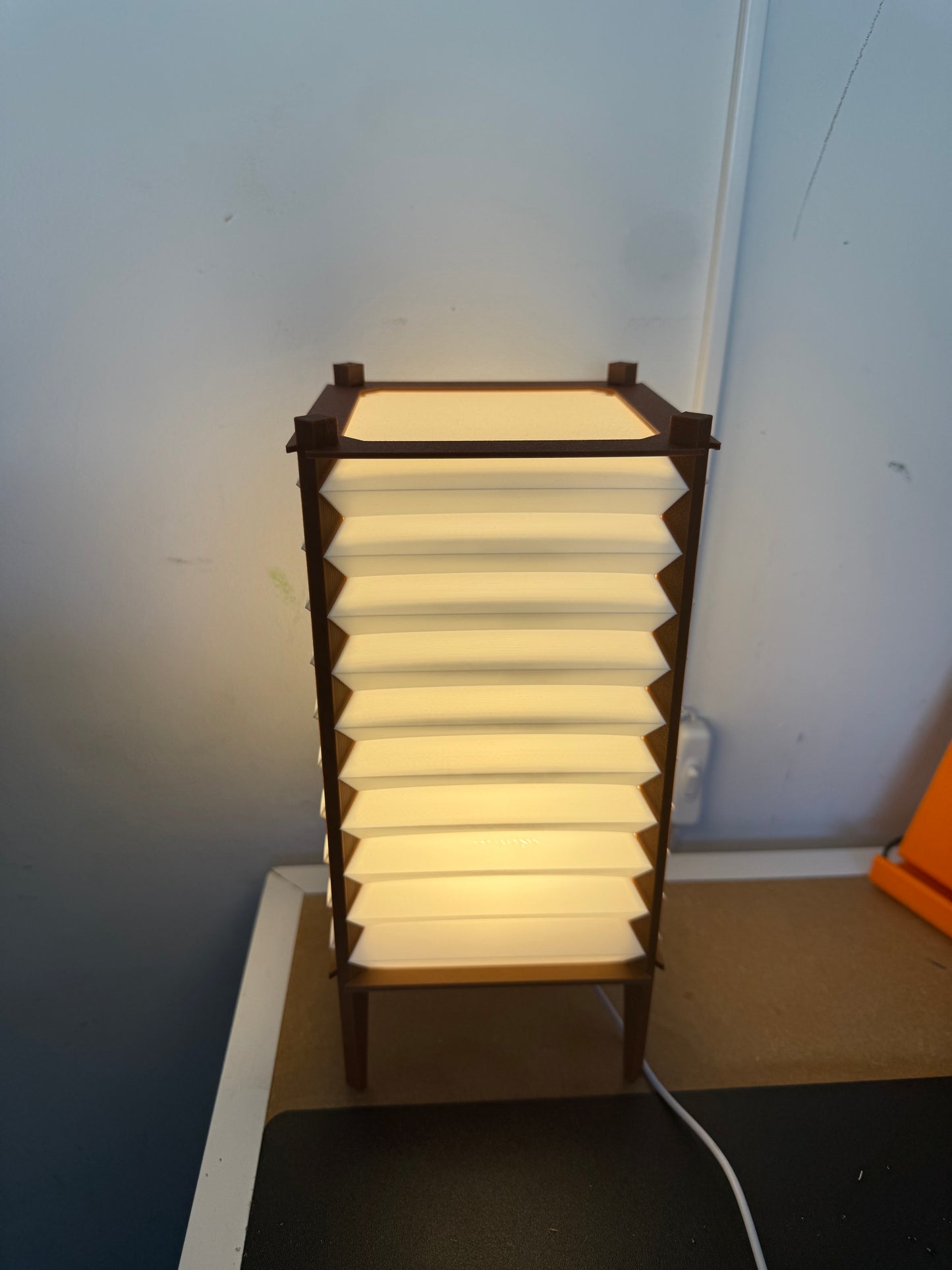 Chineese Paper Shade Style Lamp