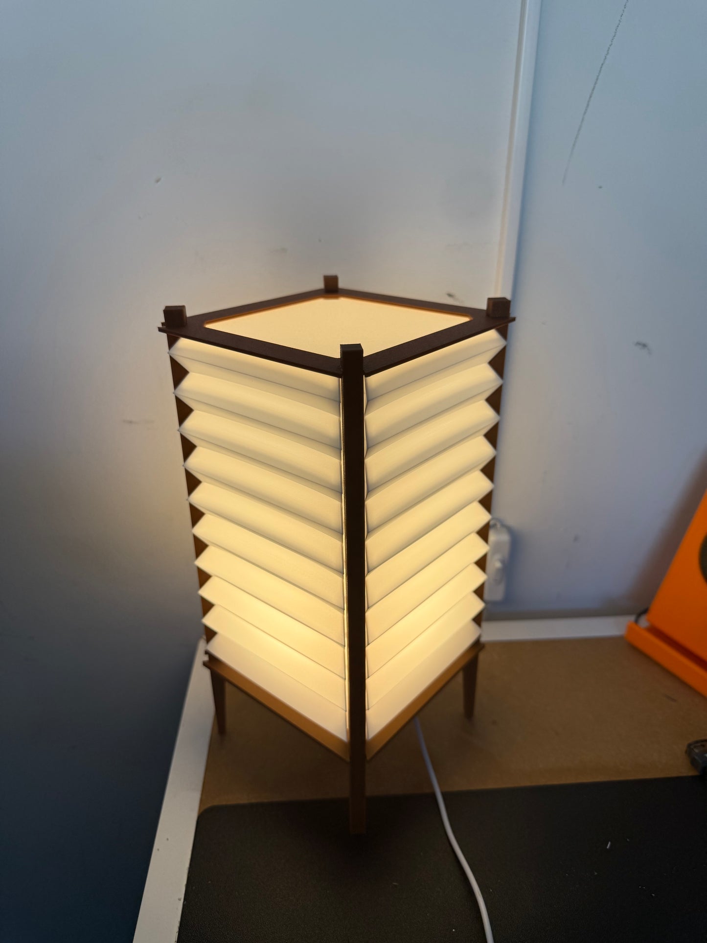 Chineese Paper Shade Style Lamp