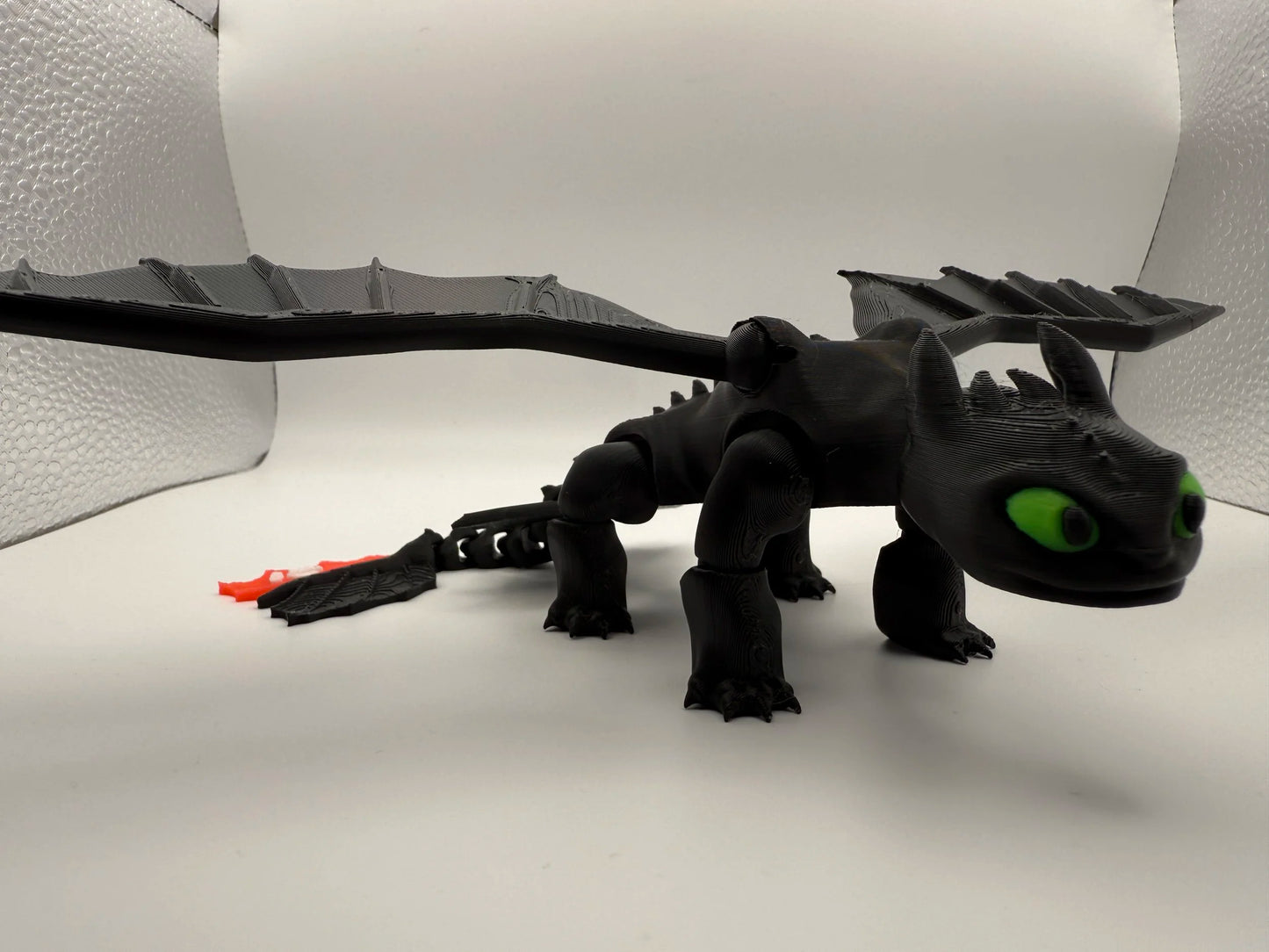 The Spread Wing Toothless Model