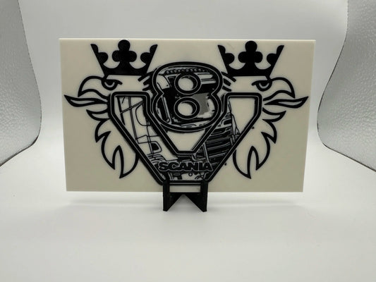 Scania V8 Sign