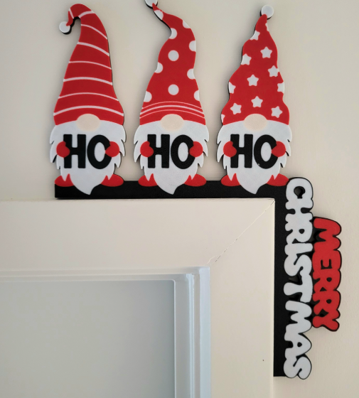 Christmas Gonk Door Topper