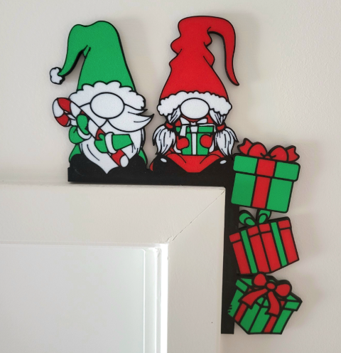Gonk Presents Christmas Door Topper