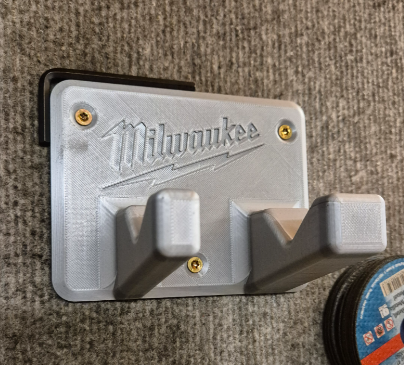 Milwaukee M12 Cut-Off Tool Wall Hanger Mount