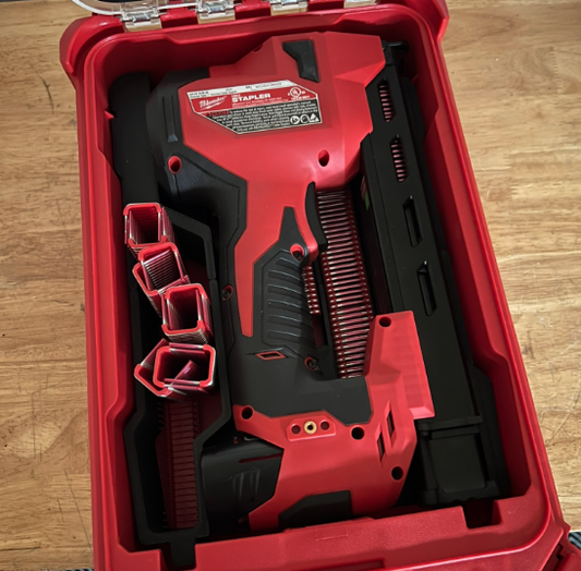 Milwaukee Packout Compact Organiser Insert for M12 Cabler Stapler And Accessories
