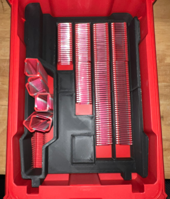 Milwaukee Packout Compact Organiser Insert for M12 Cabler Stapler And Accessories