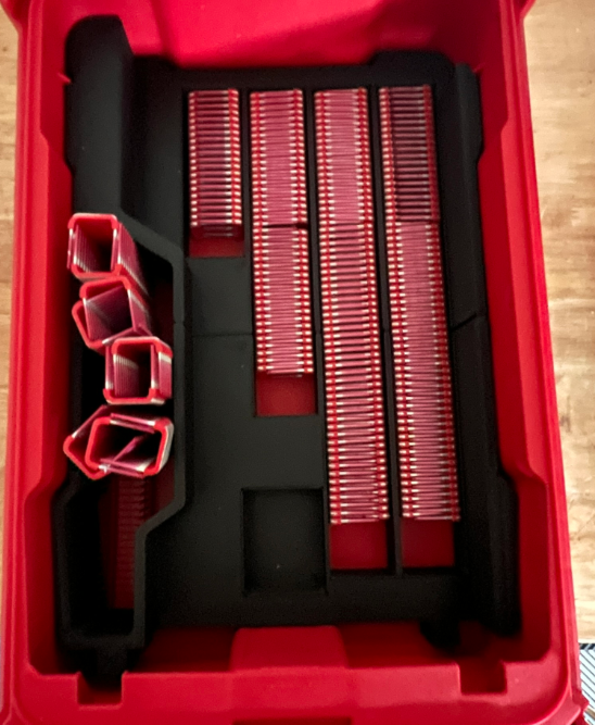 Milwaukee Packout Compact Organiser Insert for M12 Cabler Stapler And Accessories