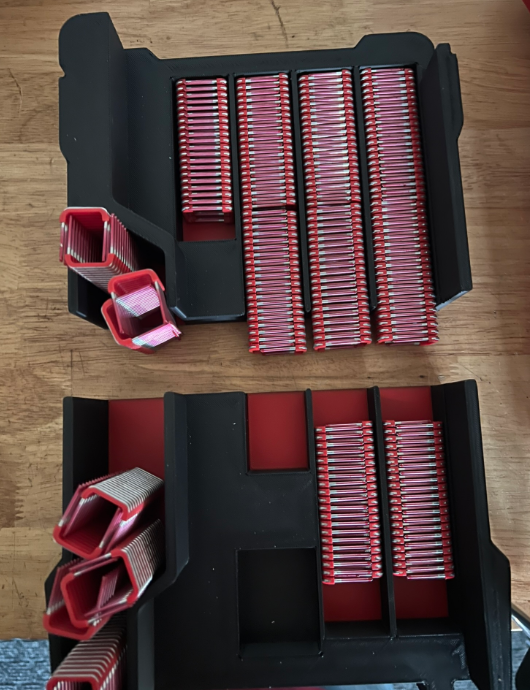 Milwaukee Packout Compact Organiser Insert for M12 Cabler Stapler And Accessories