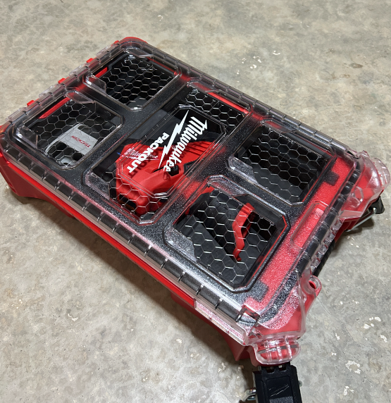 Milwaukee Packout Compact Organiser Insert For M12 Hackzall Recip Saw And Blades