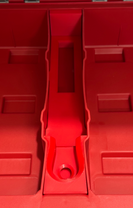 Milwaukee Packout Organiser Centre Compartment M12 (Non-Fuel Version) Ractchet Insert