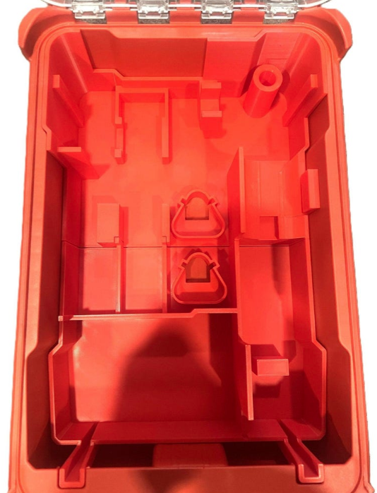 Milwaukee Packout Compact Organiser Insert For M12 Stubby Impact Wrench And Ratchet