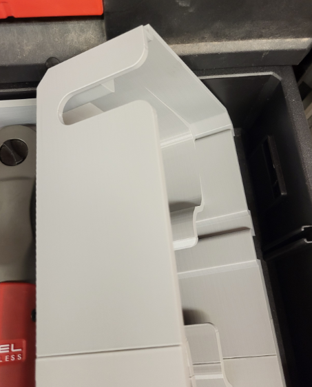 Milwaukee Packout Drawer Insert For M12 Stubbey Impact Wrench - Fits 2 Drawer And 3 Drawer