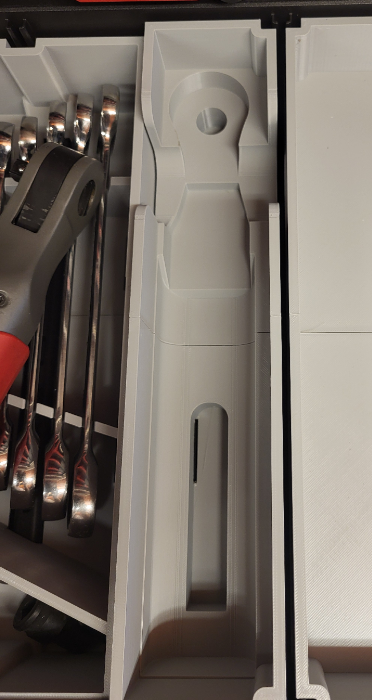 Milwaukee Packout Drawer Insert For M12 Fuel Ratchet - Fits 2 Drawer And 3 Drawer