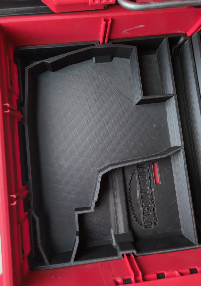 Milwauke Packout 2/3 Drawer Insert For M18 SDS And Accesories - Fits 2 Drawer Unit