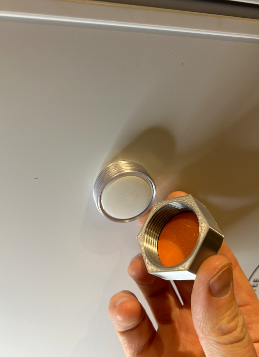 Secrete Hidden Apple Airtag Magnetic Nut Tracker