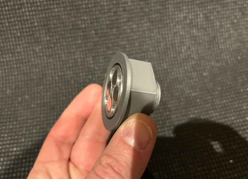 Secrete Hidden Apple Airtag Magnetic Nut Tracker