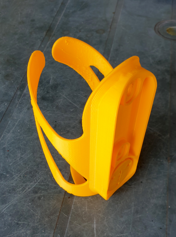 Bike Bottle Holder With Intergrated Hidden Apple Airtag Holder