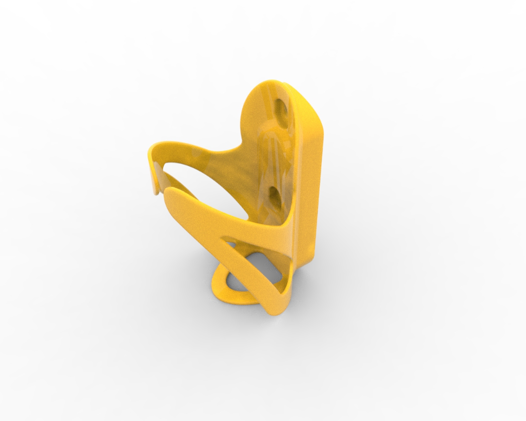 Bike Bottle Holder With Intergrated Hidden Apple Airtag Holder