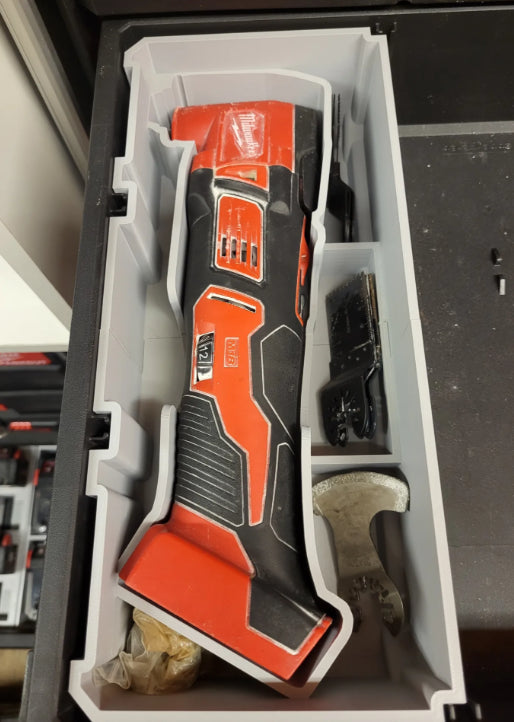 Milwaukee 3 Drawer Packout 1/3 Insert For M18 Multi-Tool